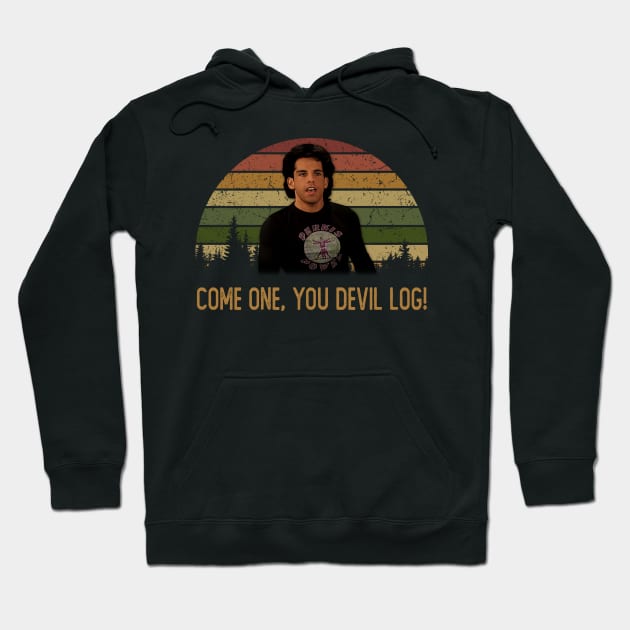 Funny Gift Boxing Classic Retro Hoodie by Mckenna Paucek